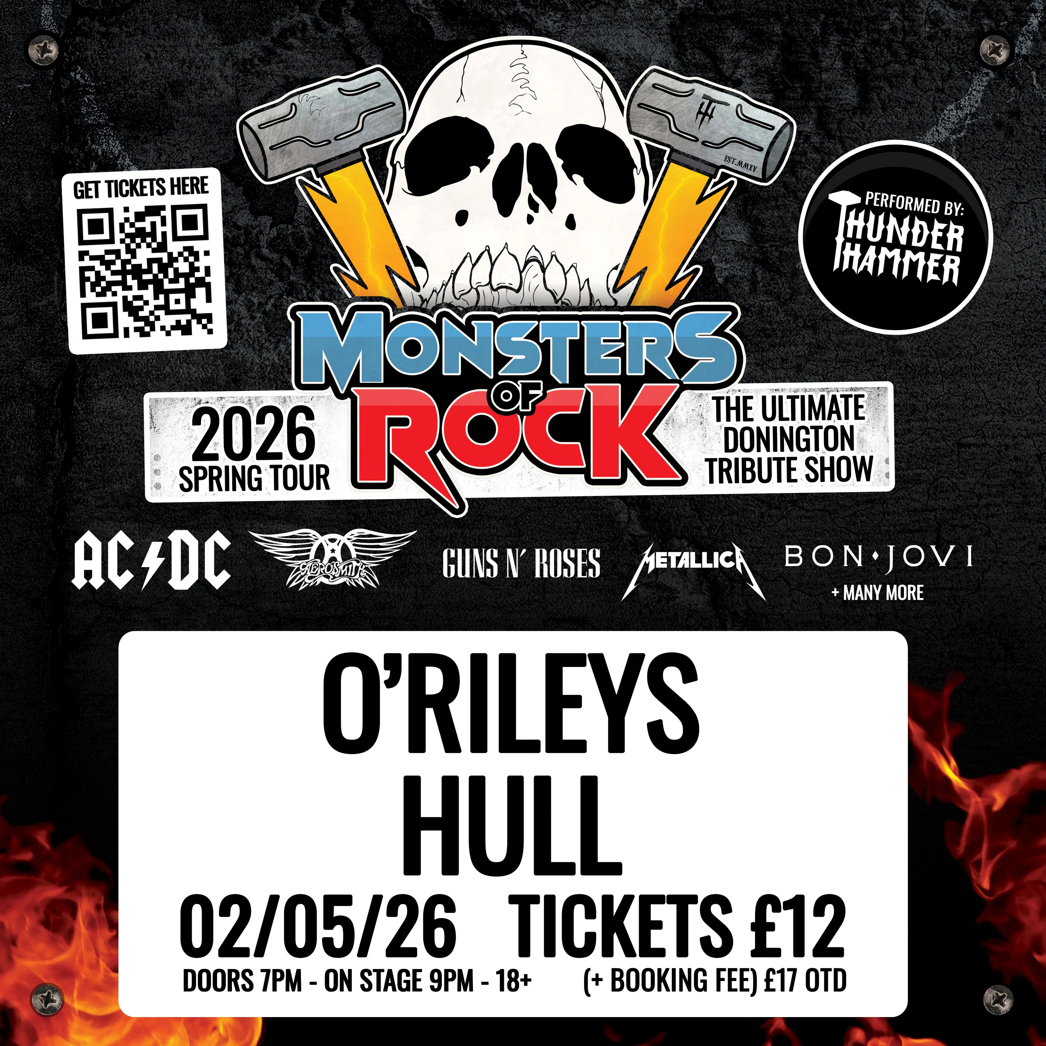 Picture of Thunder Hammer presents Monsters of Rock Live