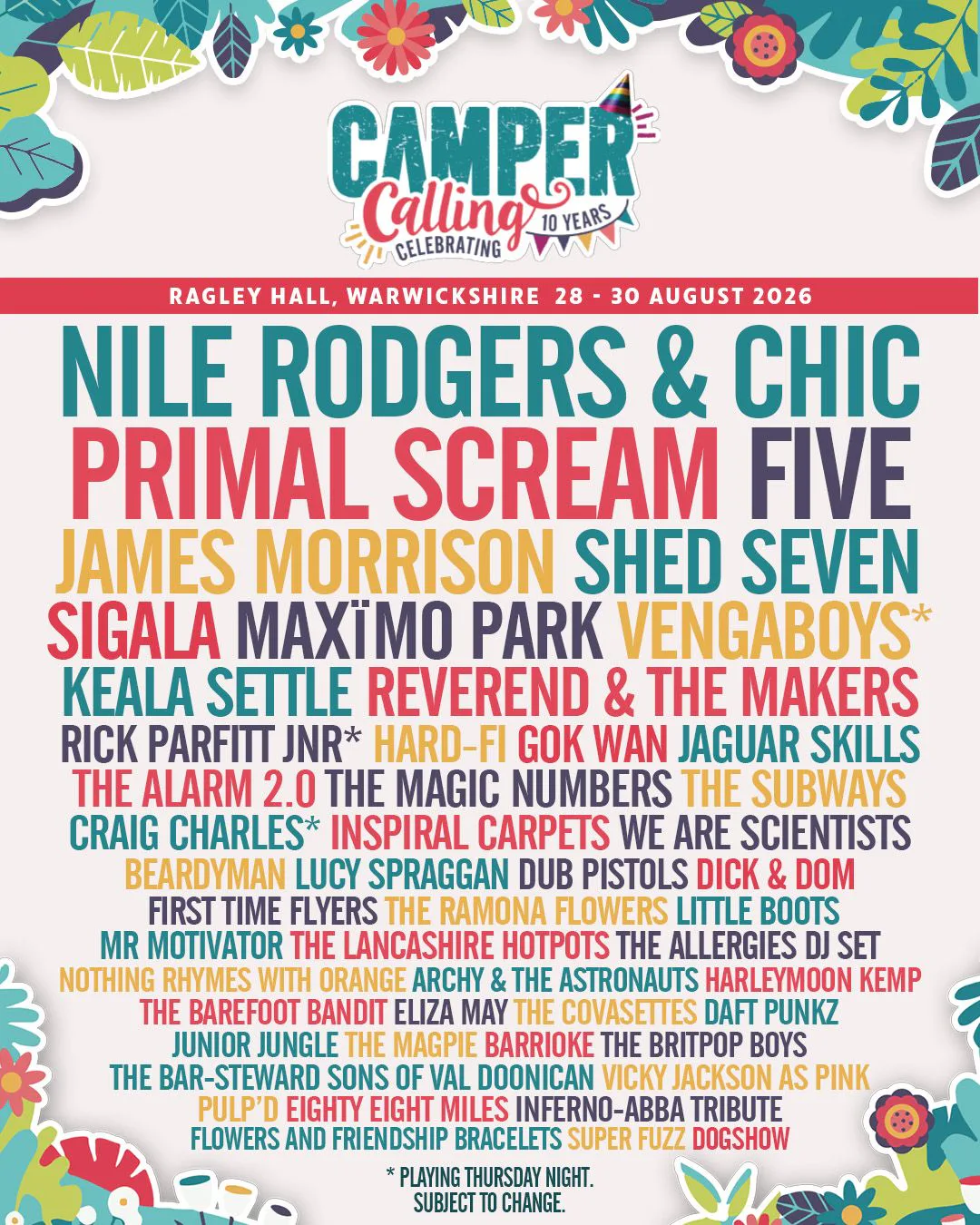 Picture of Camper Calling 2026 Family Music Festival