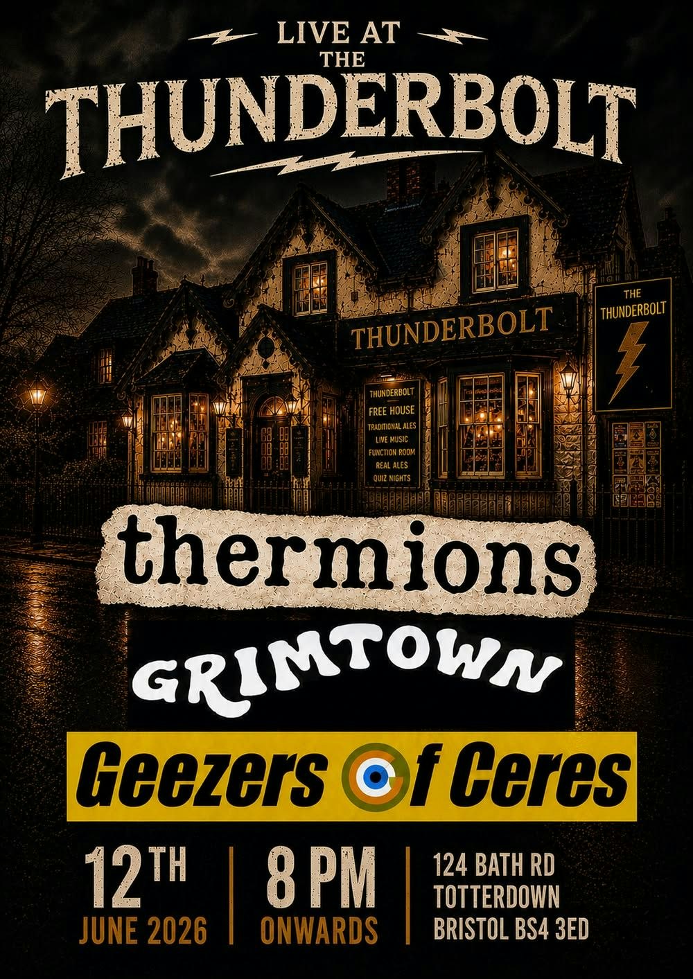 Picture of THERMIONS *SINGLE LAUNCH! + Grimtown + Geezers Of Ceres