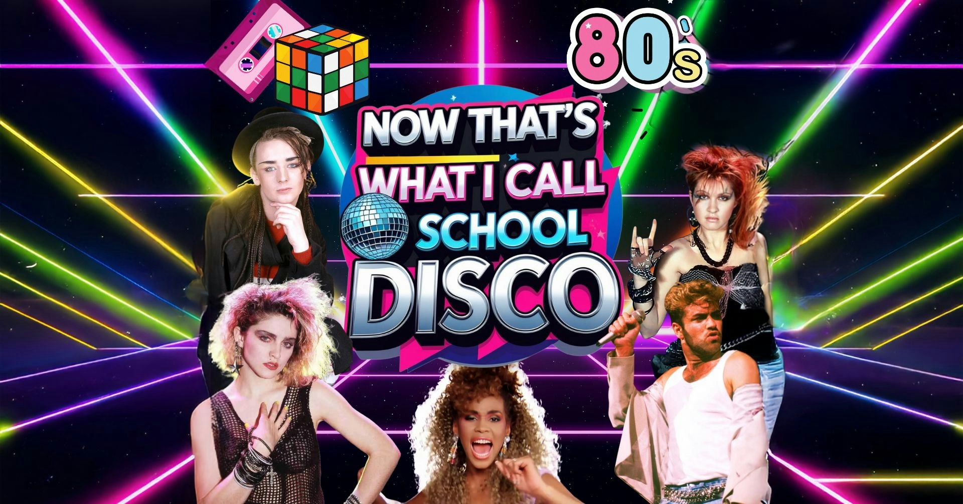 Picture of DAY EVENT - NOW That's What I Call a School Disco - 80's Edition
