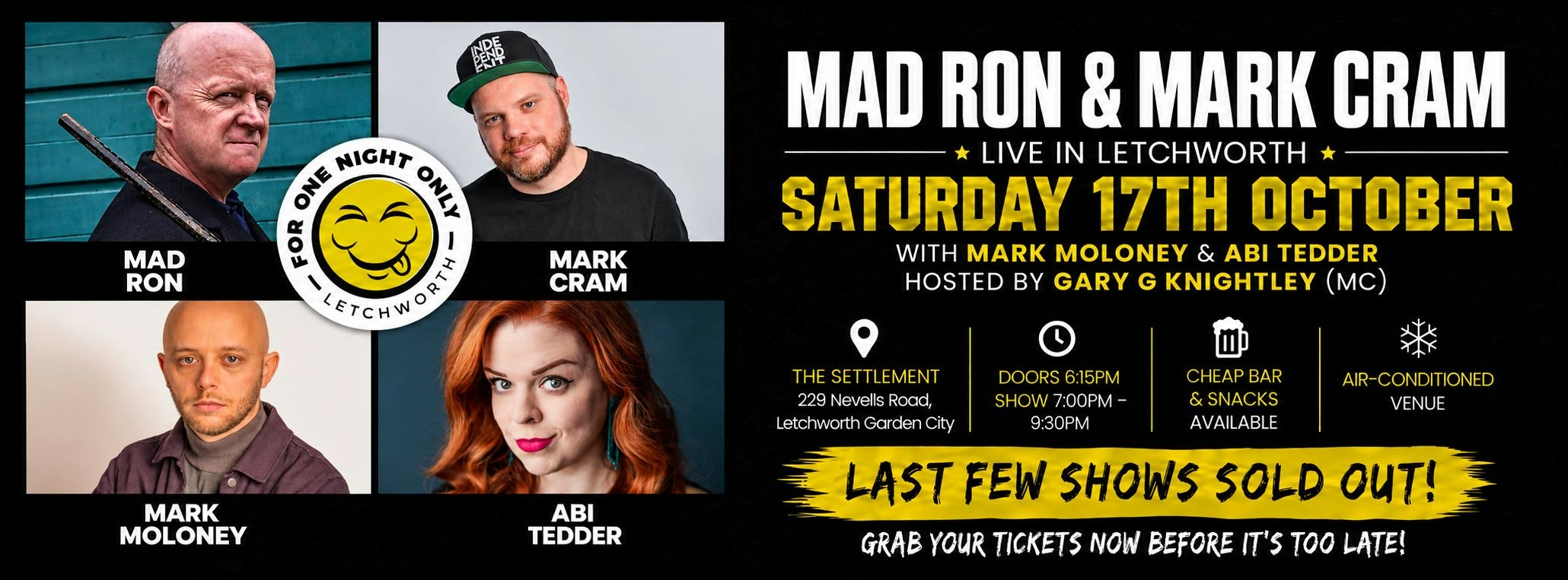 For One Night Only | Comedy Club