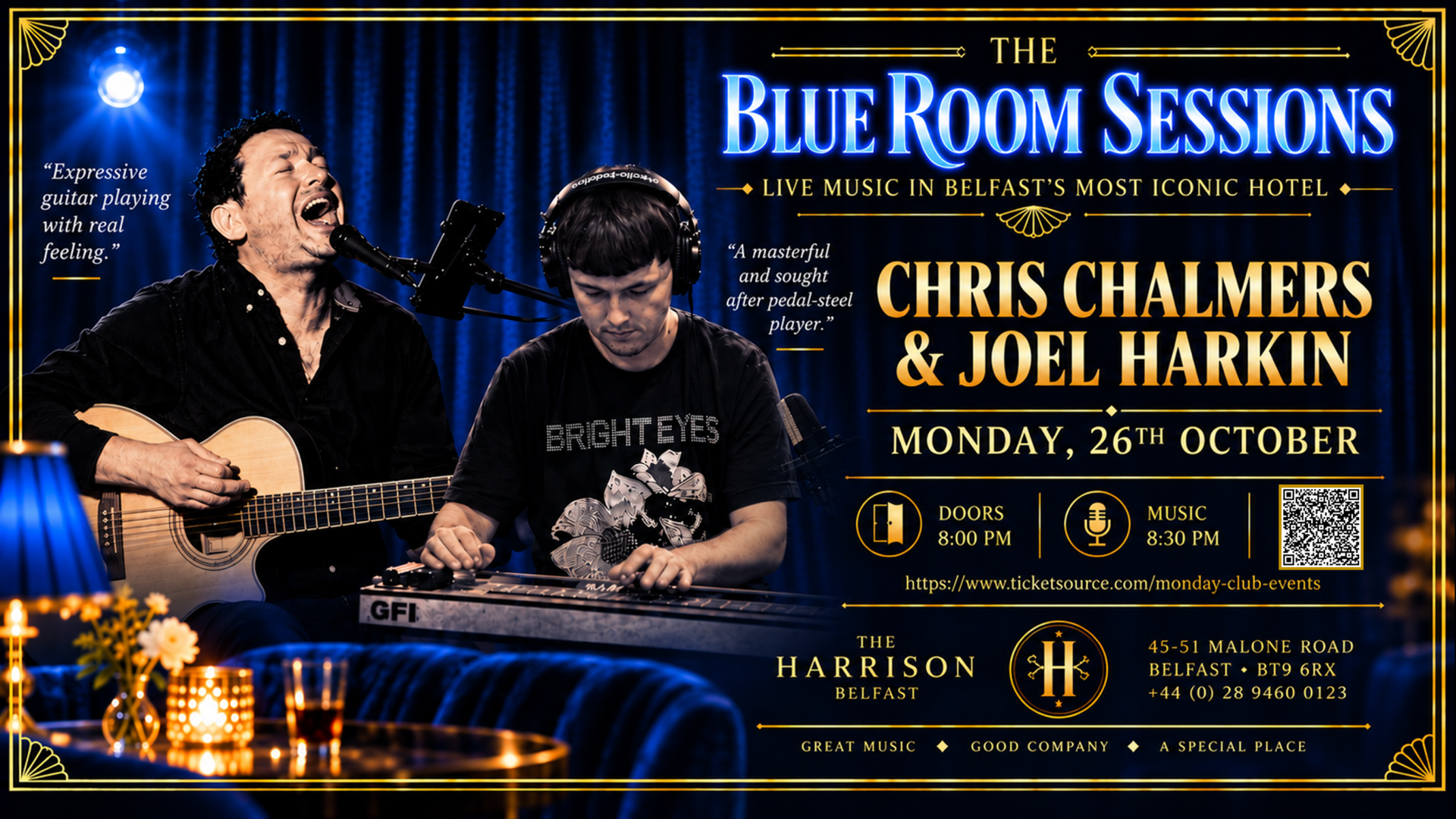Picture of Blue Room Sessions: Chris Chalmers & Joel Harkin
