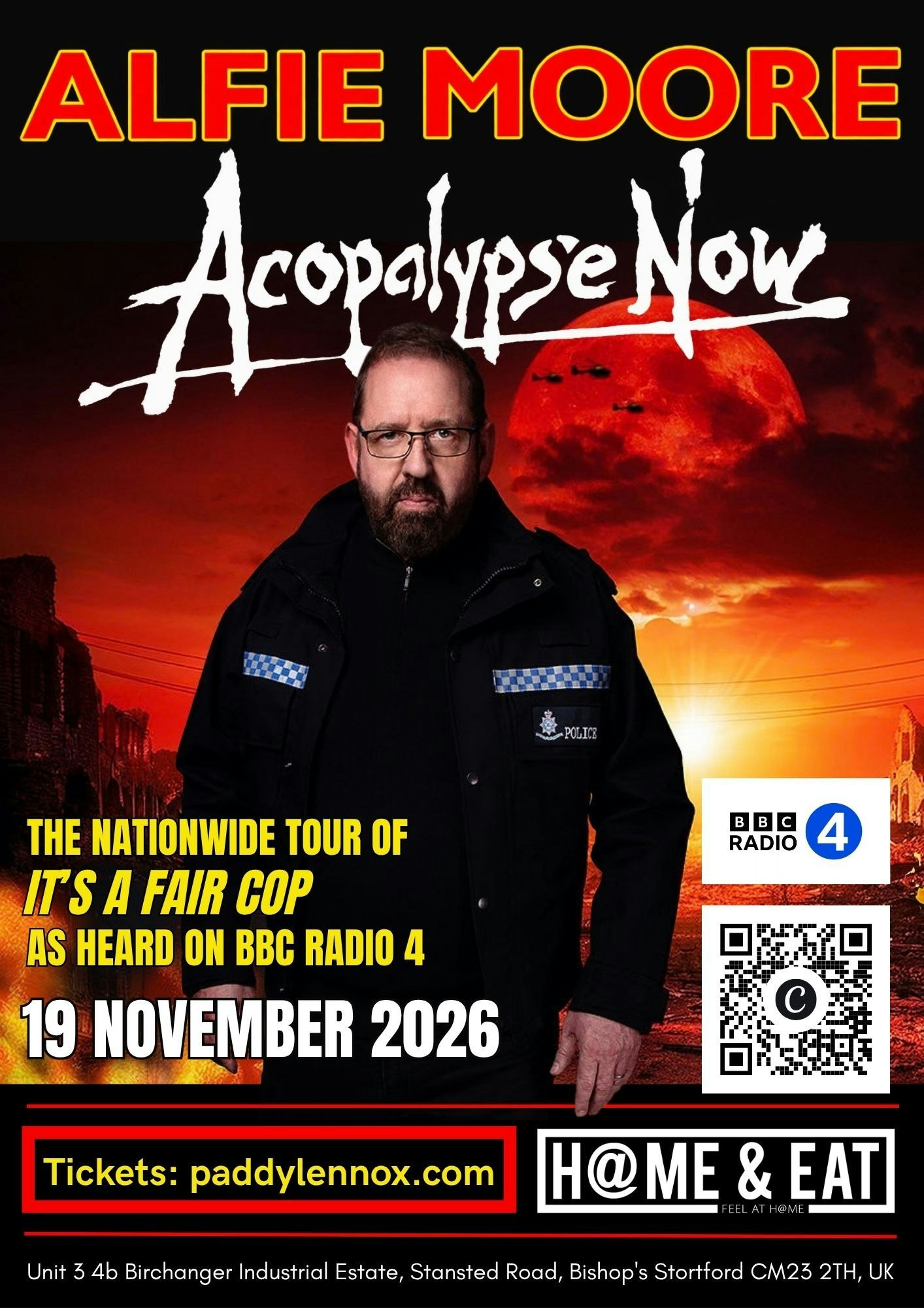 Alfie Moore in Acopalypse Now
