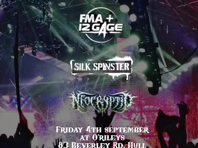 Picture of Steel Heart Promotions presents FMA + 12 Gage plus support from Silk Spinster & Neo Cryptid