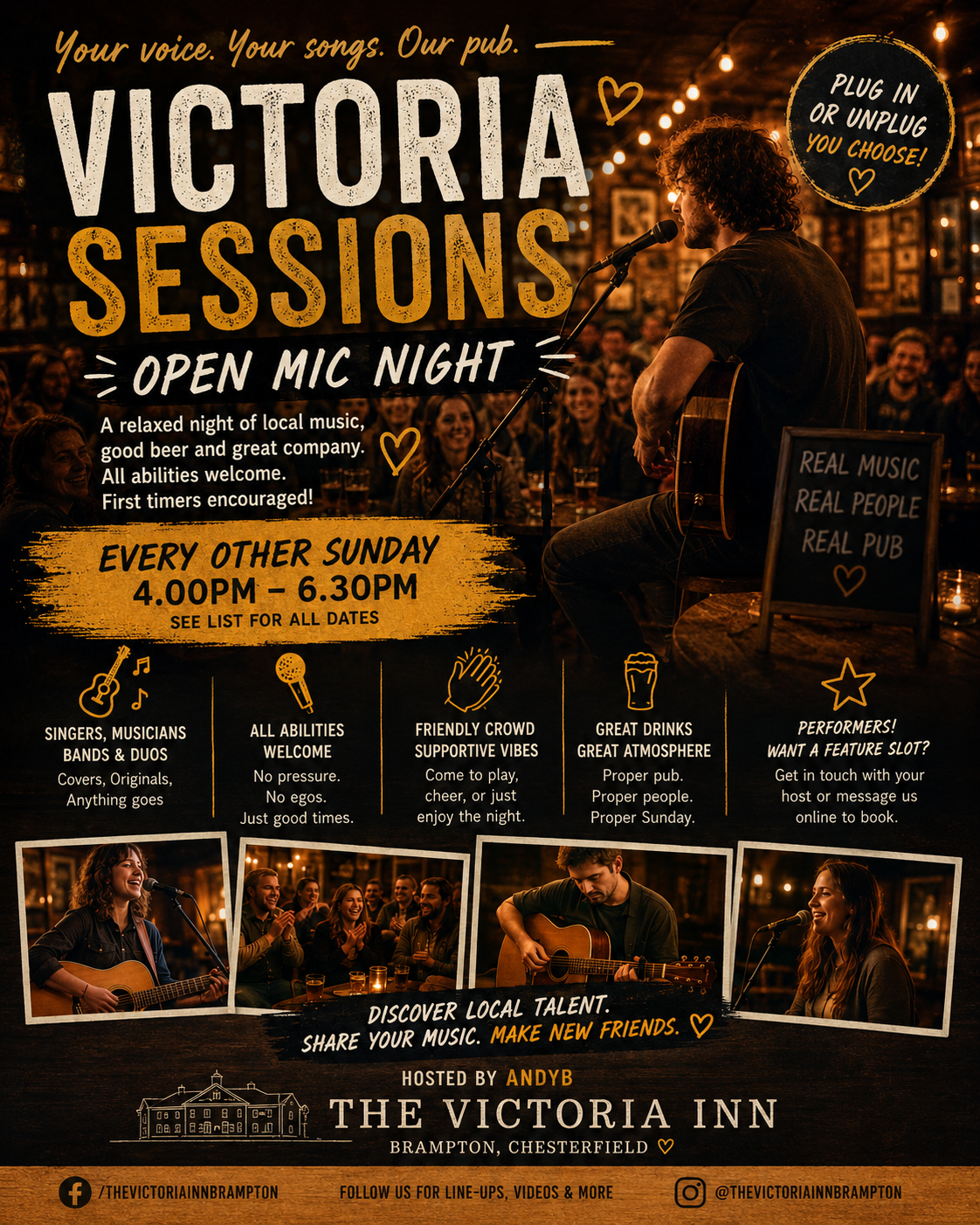 Victoria Sessions - Open Mic