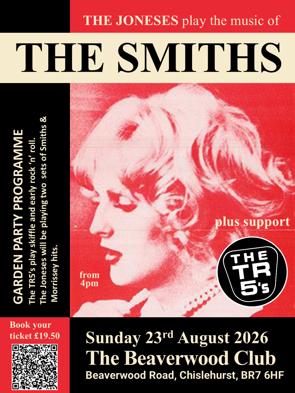 Picture of The Joneses - The Smith's Tribute Band PLUS the TR5s