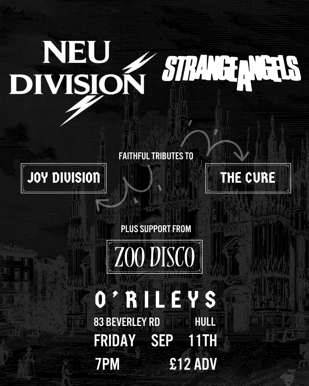 Picture of Neu Division, Strange Angles & Zoo Disco at O'Rileys