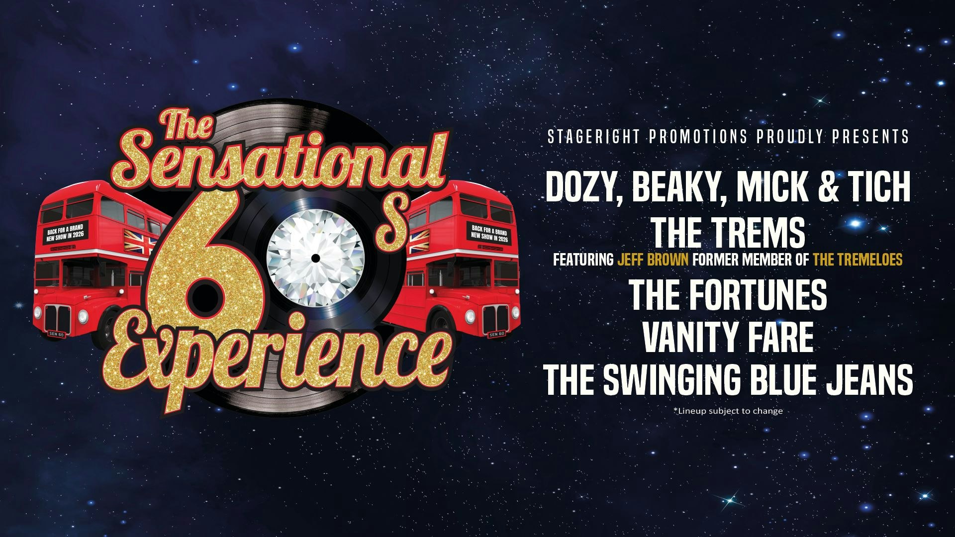 The Sensational 60s Experience