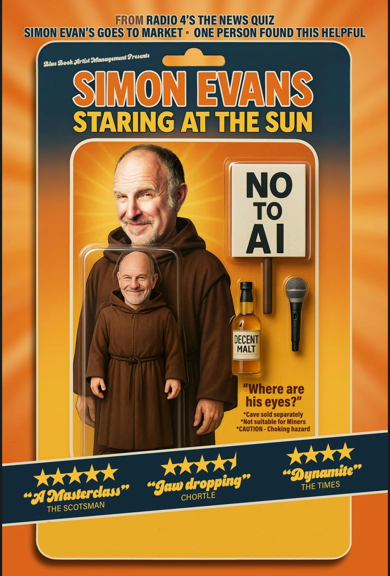 Simon Evans: Staring at the Sun