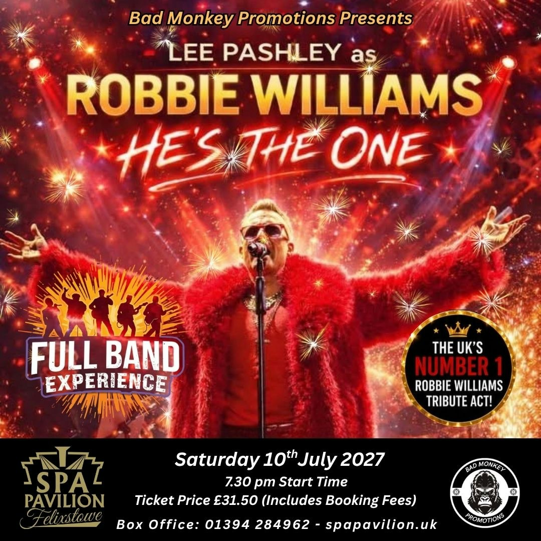 Picture of Lee Pashley as Robbie Wiliams - 'He's The One'