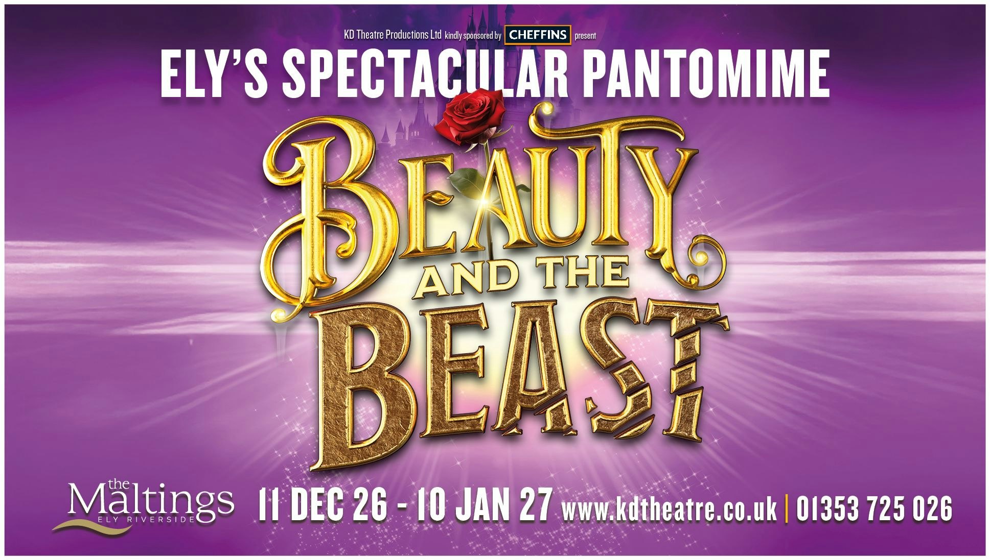 Beauty & The Beast, Ely's Pantomime