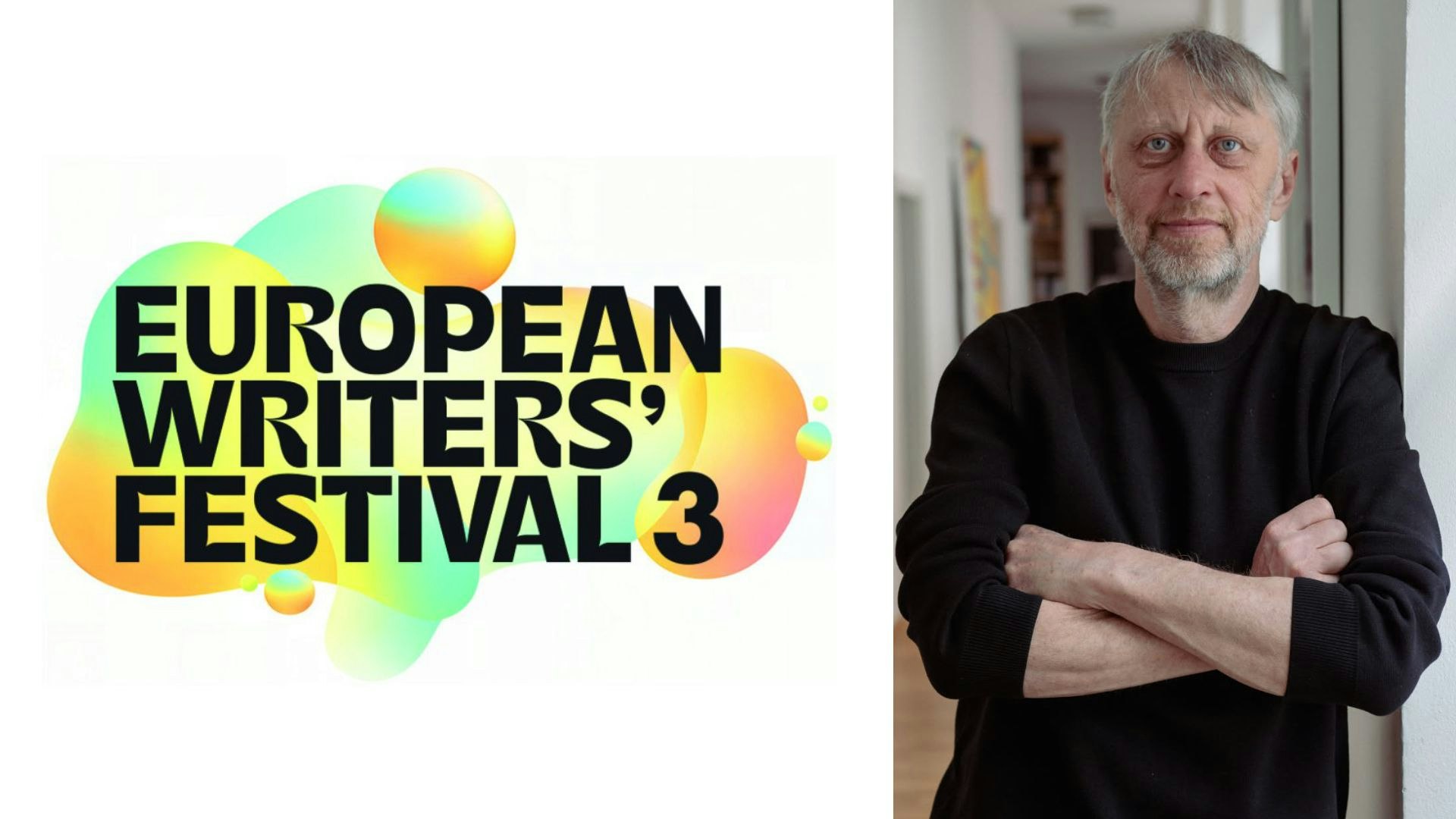 Picture of Jáchym Topol at the European Writers’ Festival 2026