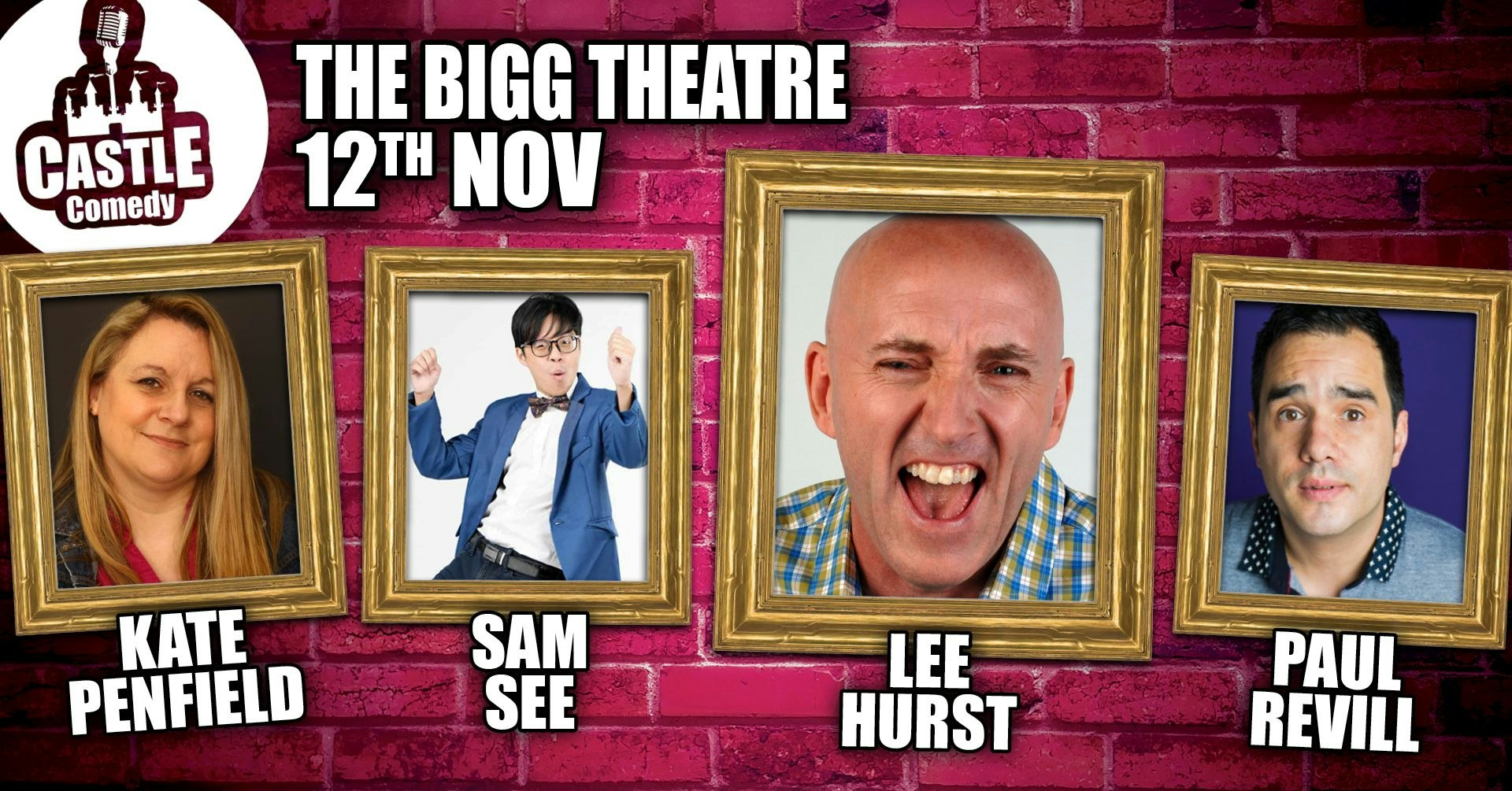 Castle Comedy Biggleswade - November Show