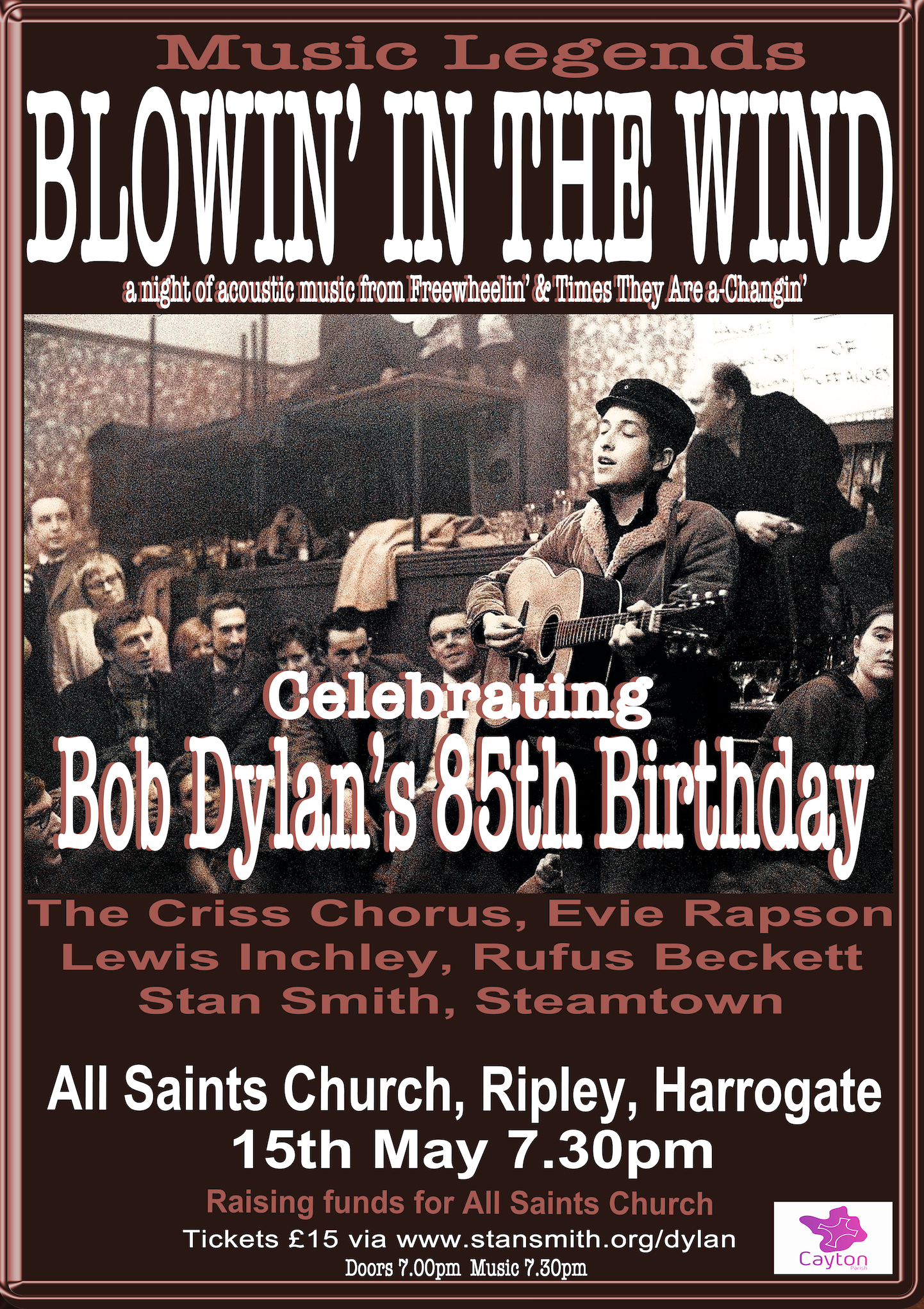 Blowin’ In The Wind (songs from Bob Dylan’s Freewheelin’ & Times They Are a-Changin’)