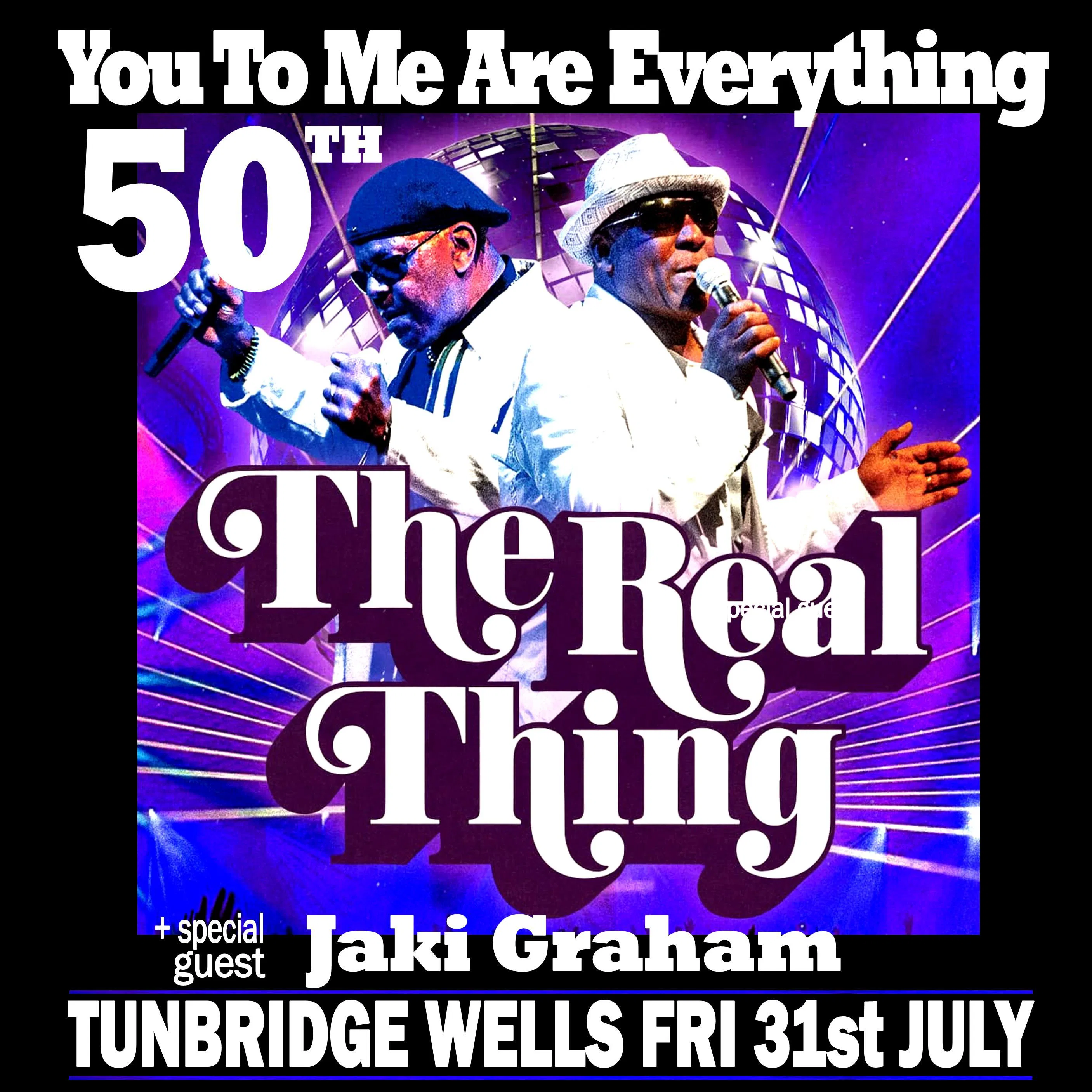 Picture of The Real Thing - You to Me are Everything 50th Anniversary Tour