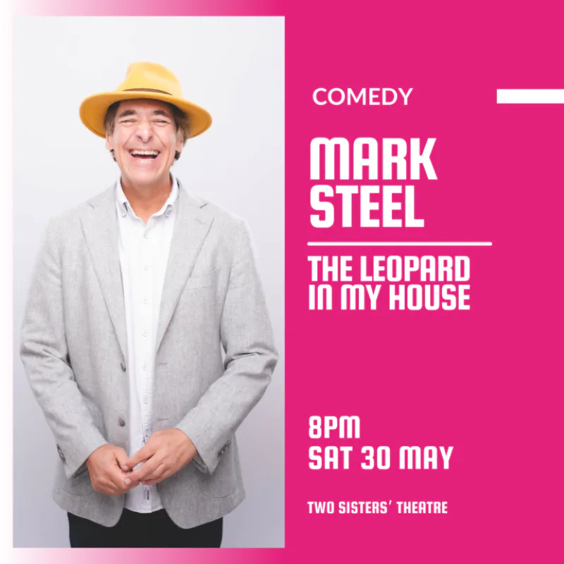 Picture of MARK STEEL THE LEOPARD IN MY HOUSE