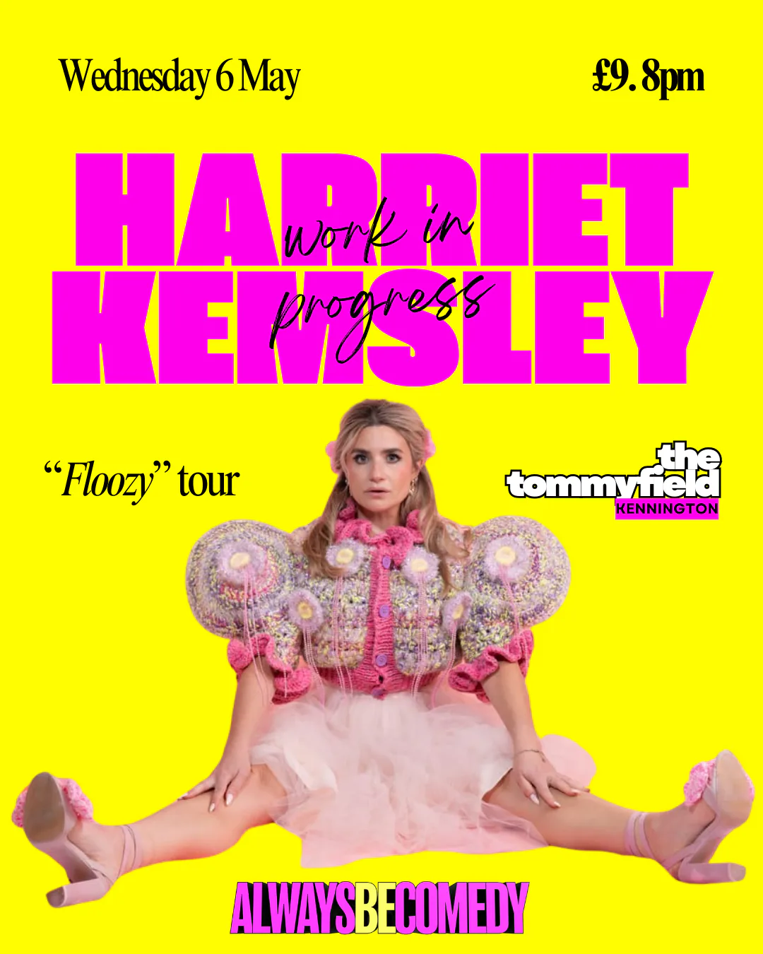 Picture of Always Be Comedy: Harriet Kemsley Work in Progress - at The Tommyfield!