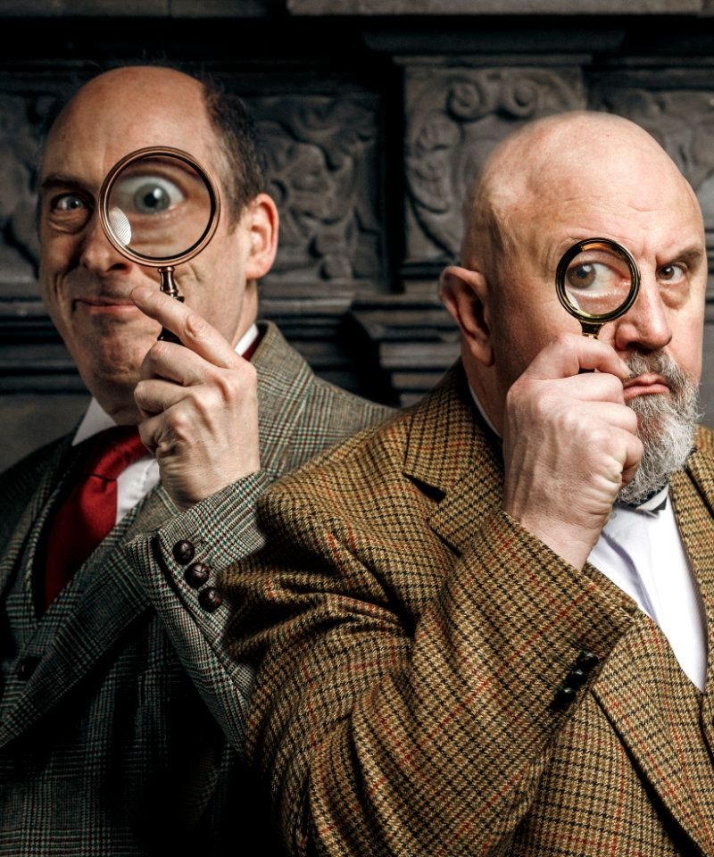 Holmes and Watson and The Curious Case of the Masked Magician