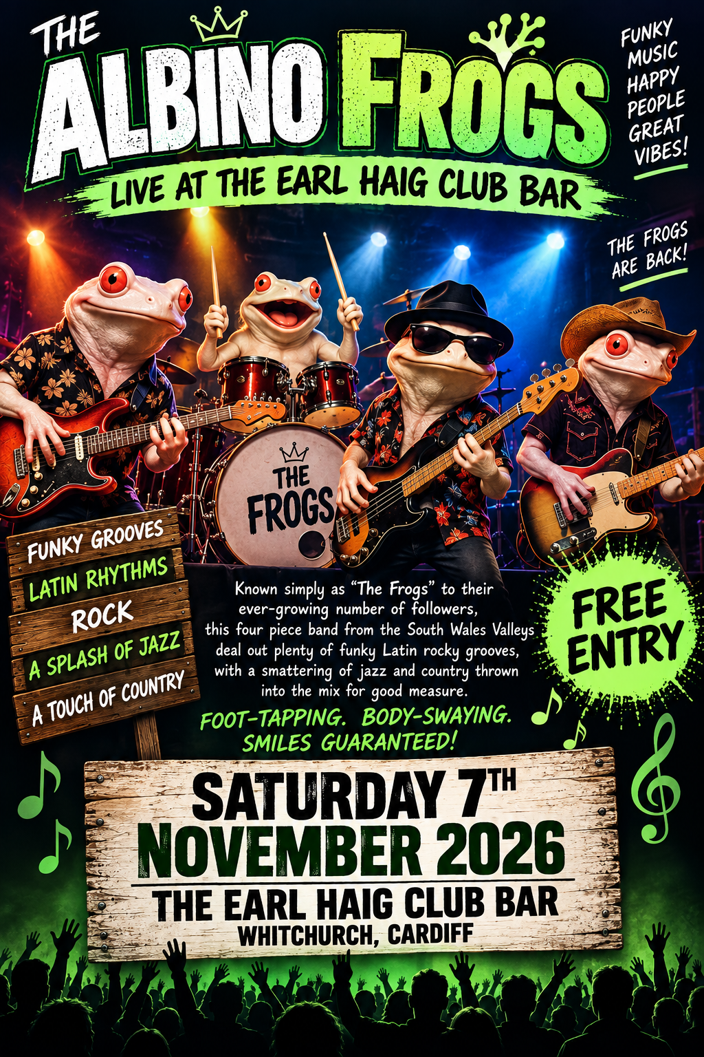 Picture of Saturday Night Live with THE ALBINO FROGS