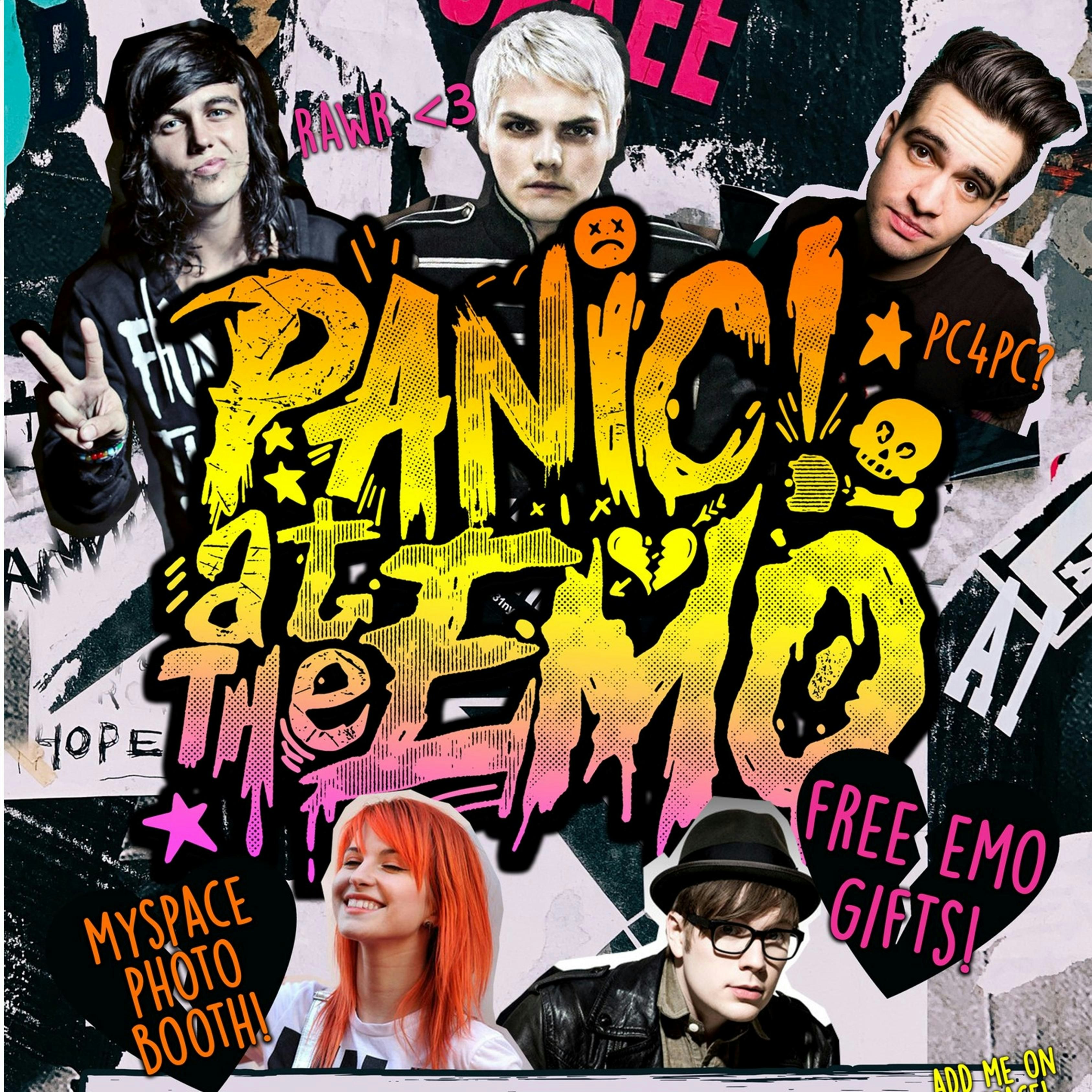 panic at the emo club night