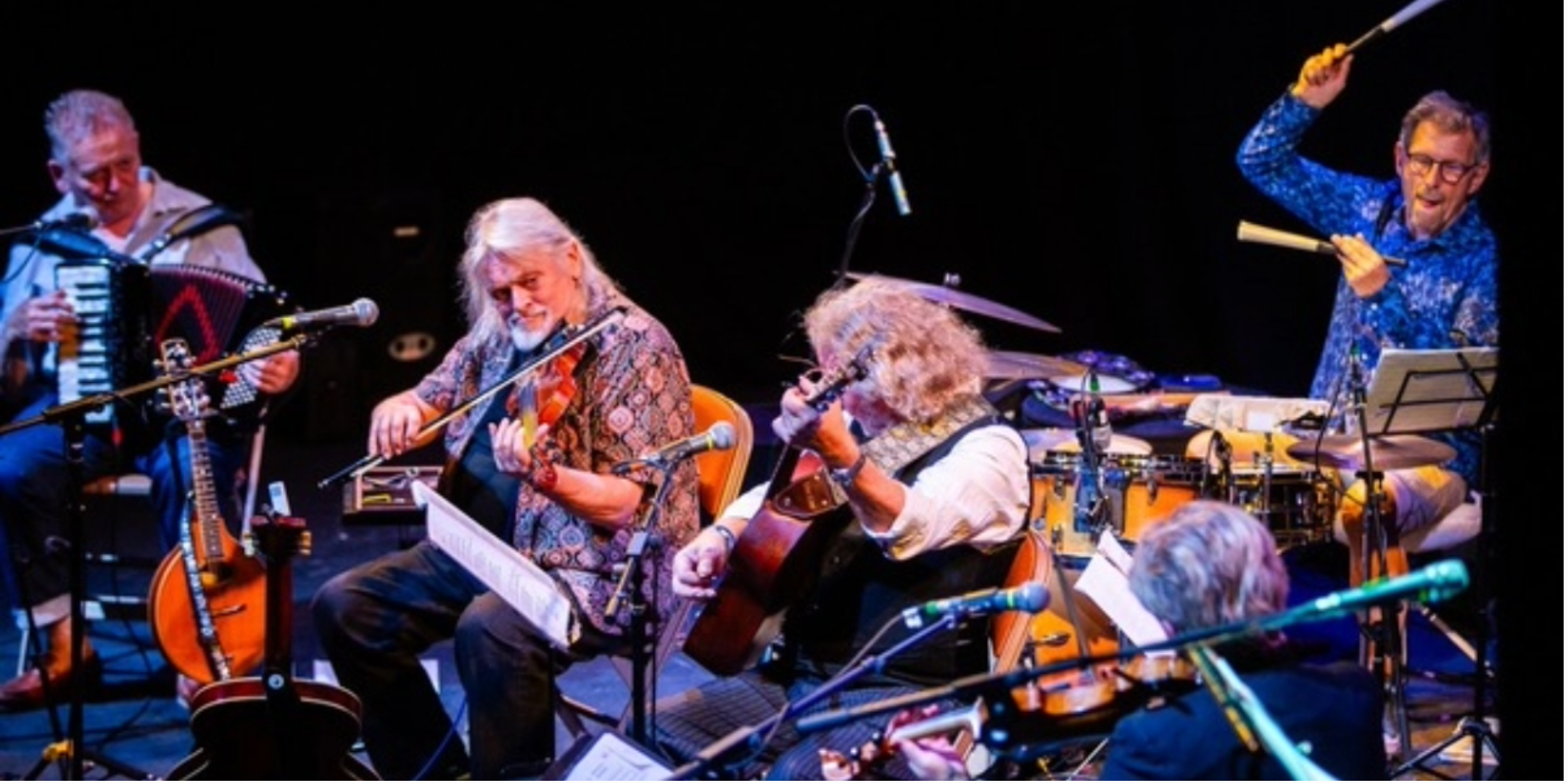Picture of Reg Meuross Fire & Dust Full band 'The Strike' at Costa Winter Festival
