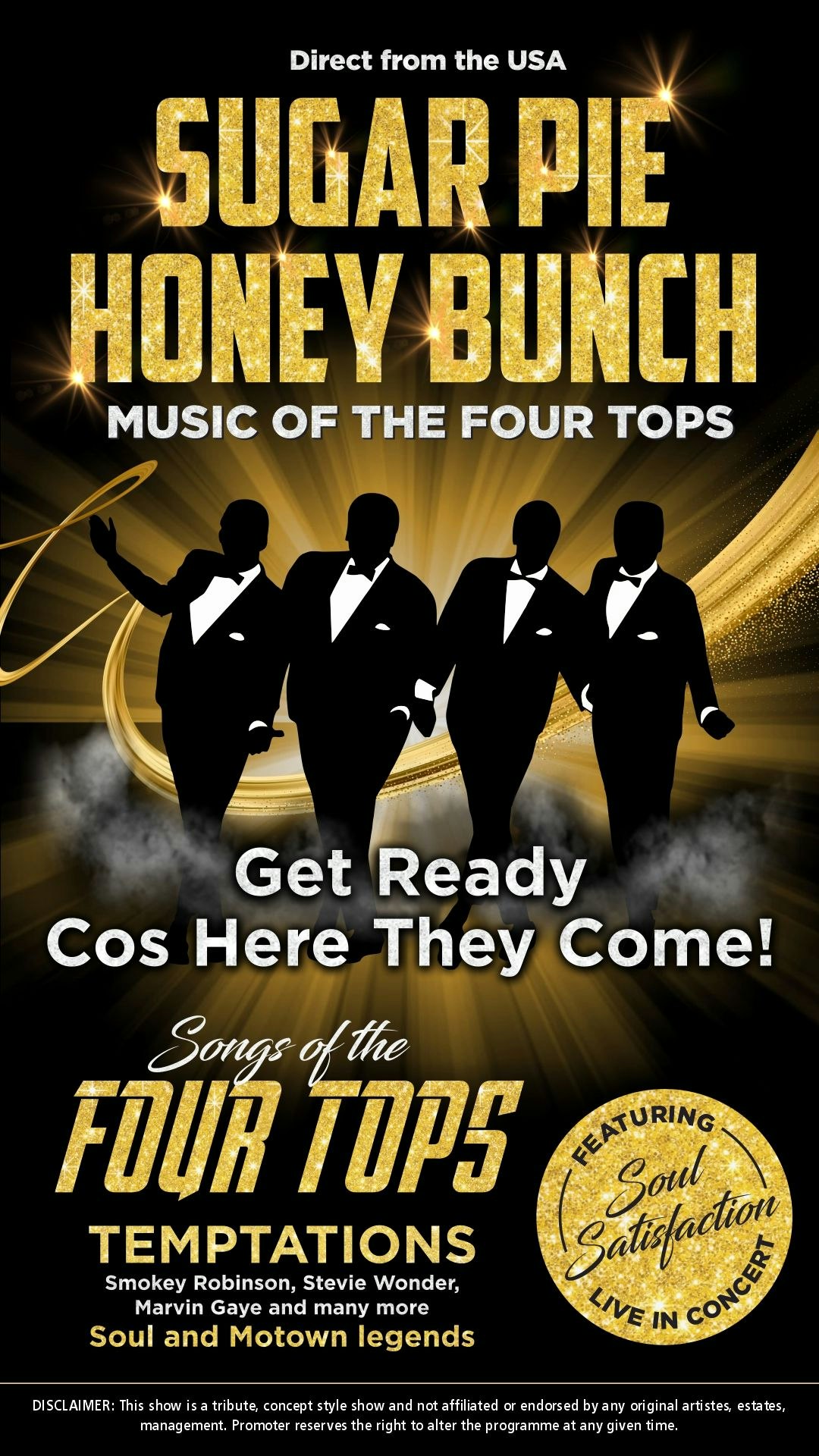 Sugar Pie Honey Bunch - Music Of The Four Tops