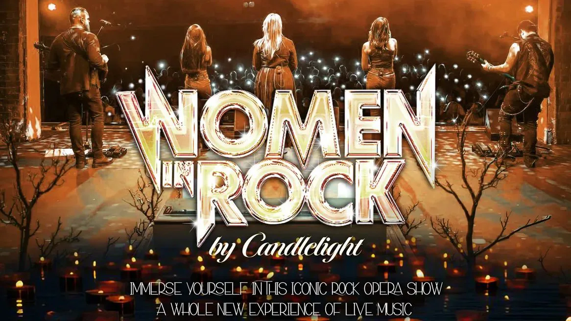 Picture of Women in Rock by Candlelight