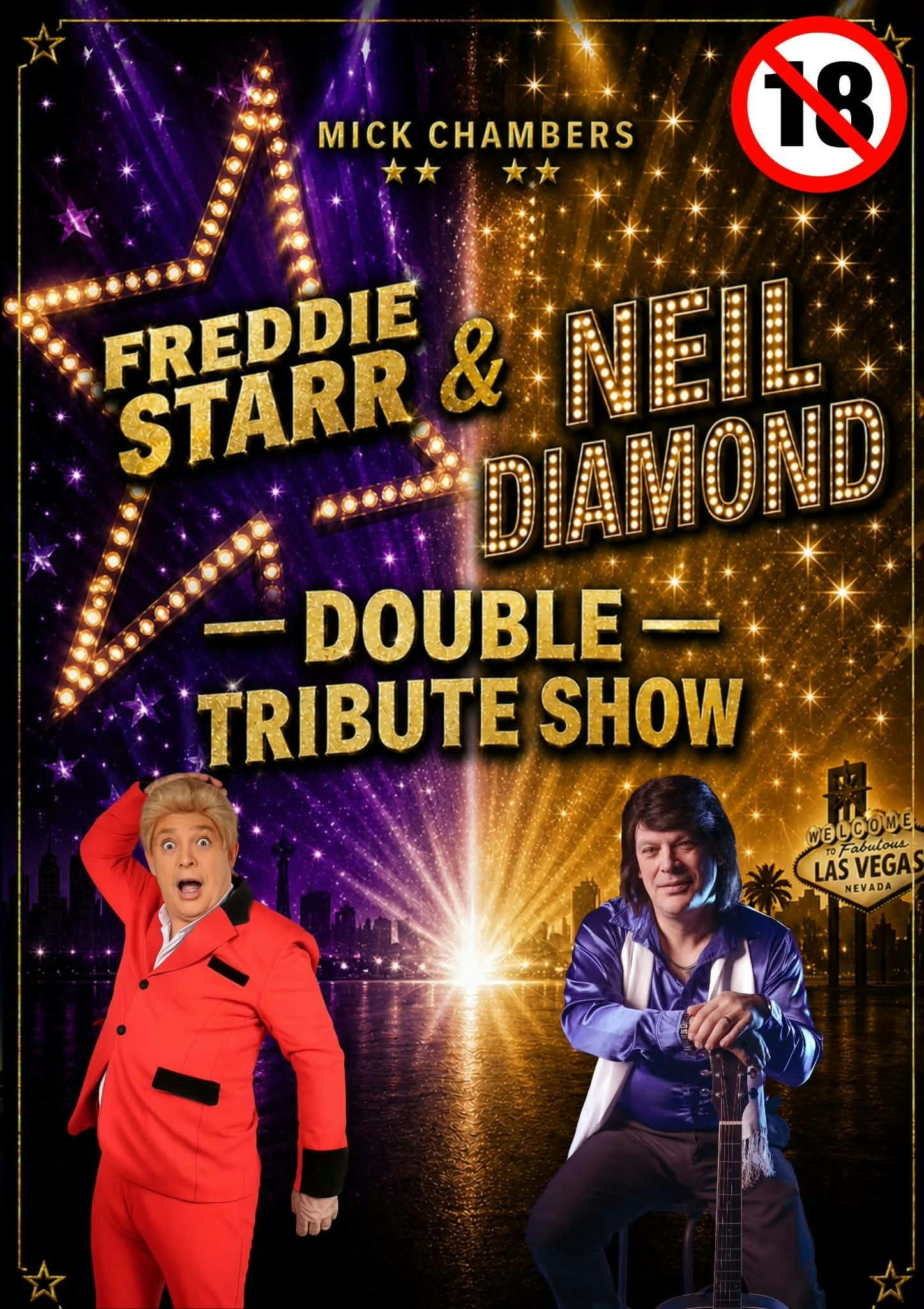 Freddie Starr and Neil Diamond