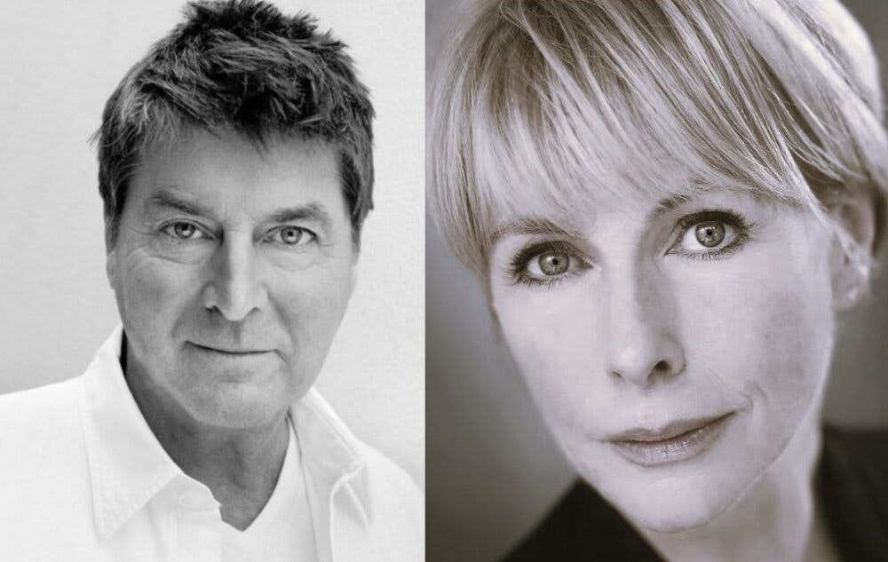 LIZ ROBERTSON and ROBERT MEADMORE: "A TOUCH OF SPRING!"