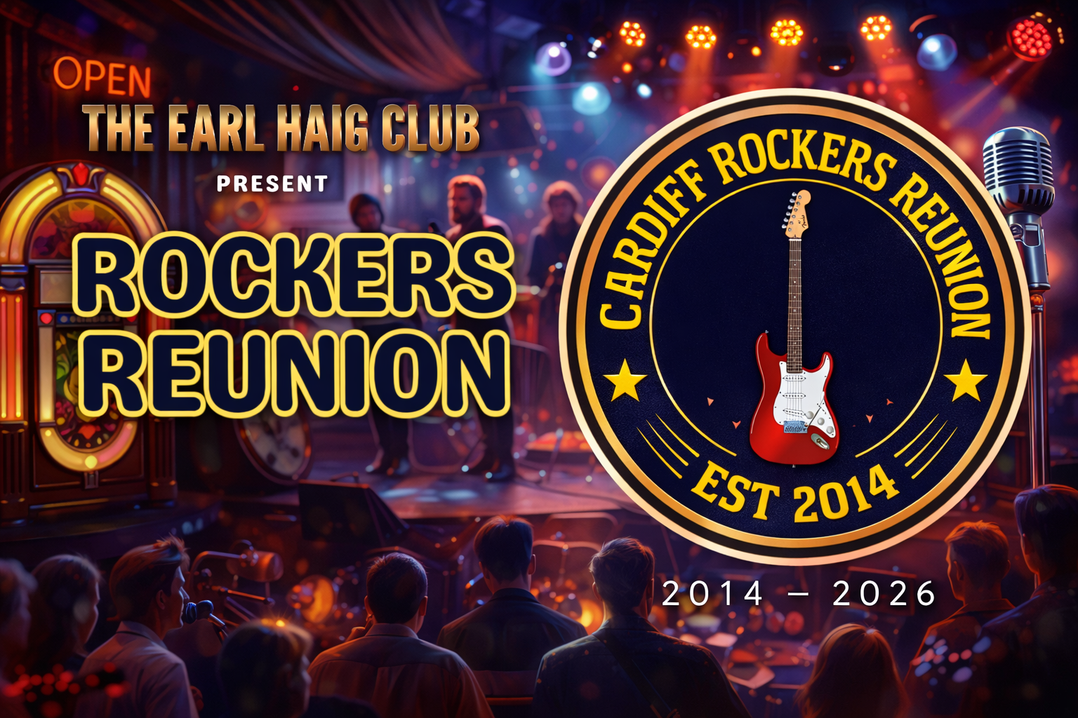 Rockers Reunion at The Earl Haig Club with The BC 60's