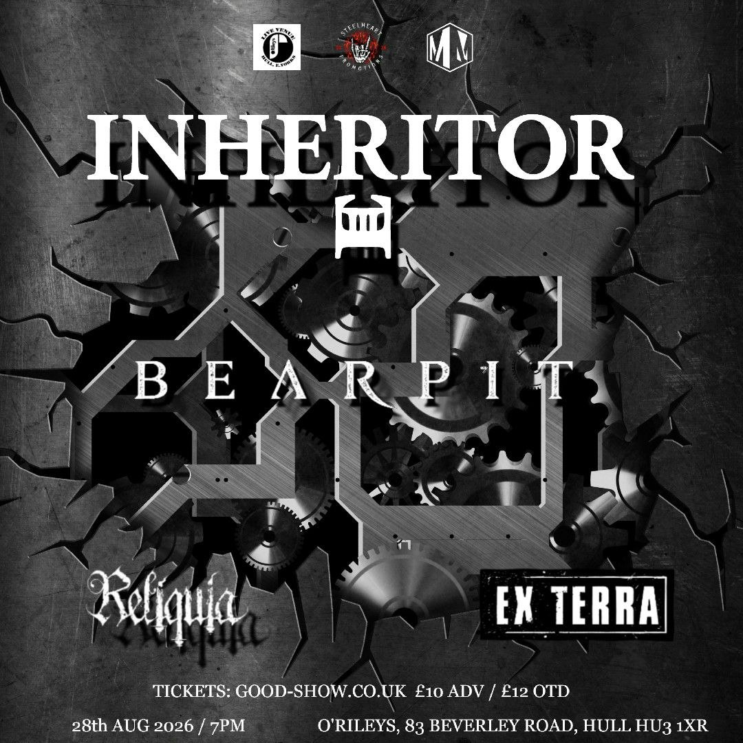 Picture of Steelheart promotions presents Inheritor, Bearpit, Reliquia & Ex Terra at O'Rileys