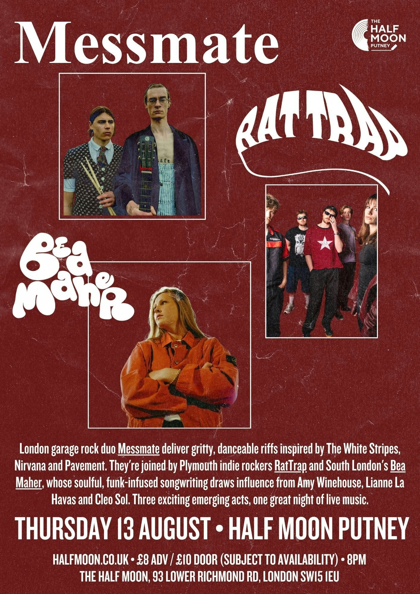Picture of Messmate + RatTrap + Bea Maher