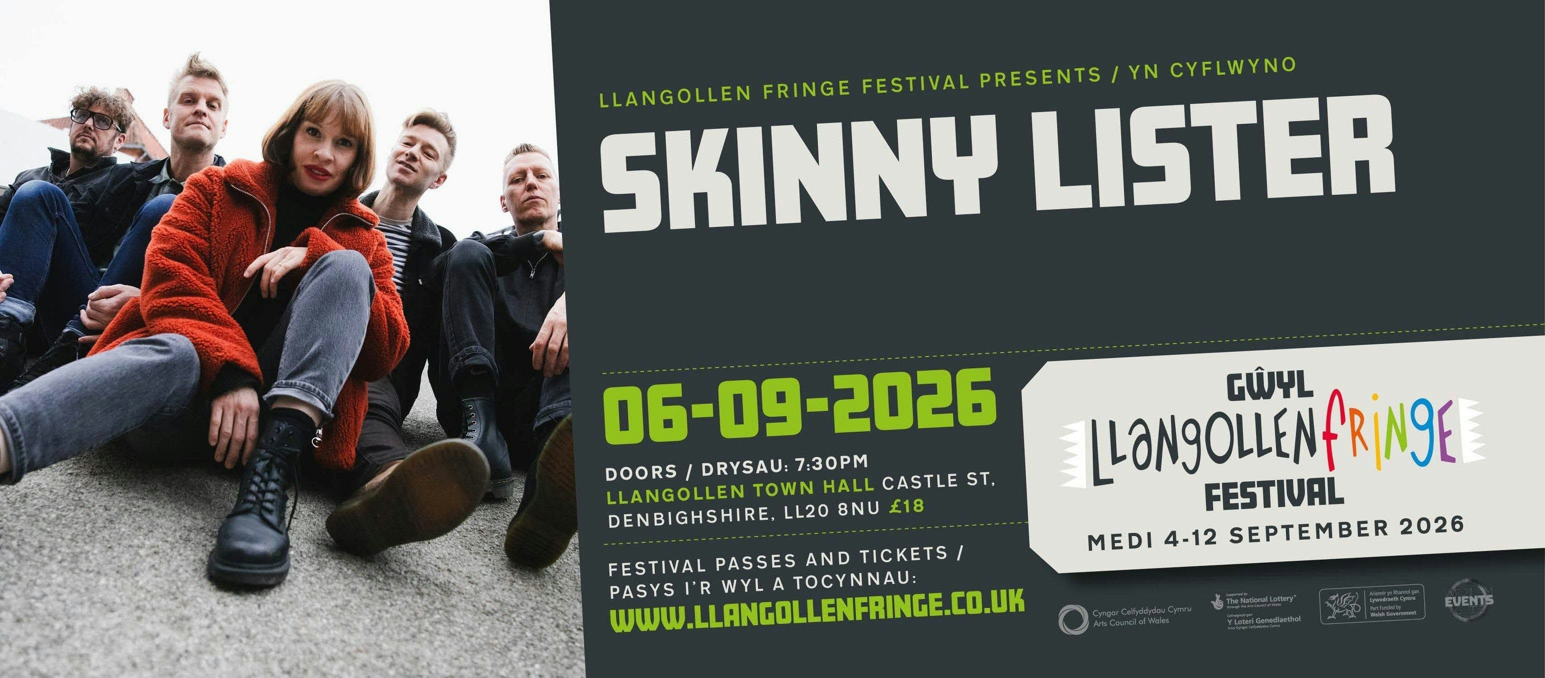 Picture of Skinny Lister - Live at Llangollen Fringe Festival