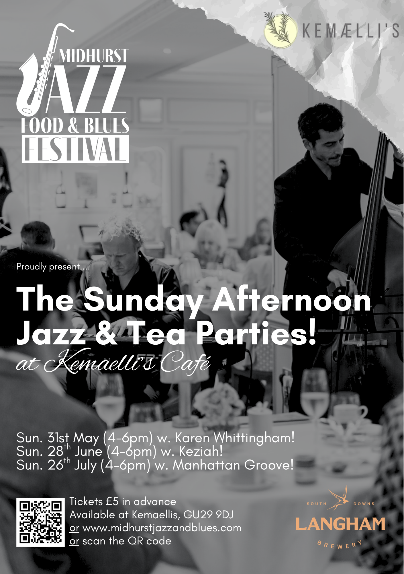 Picture of The Midhurst Sunday Jazz Tea Party feat. Keziah!