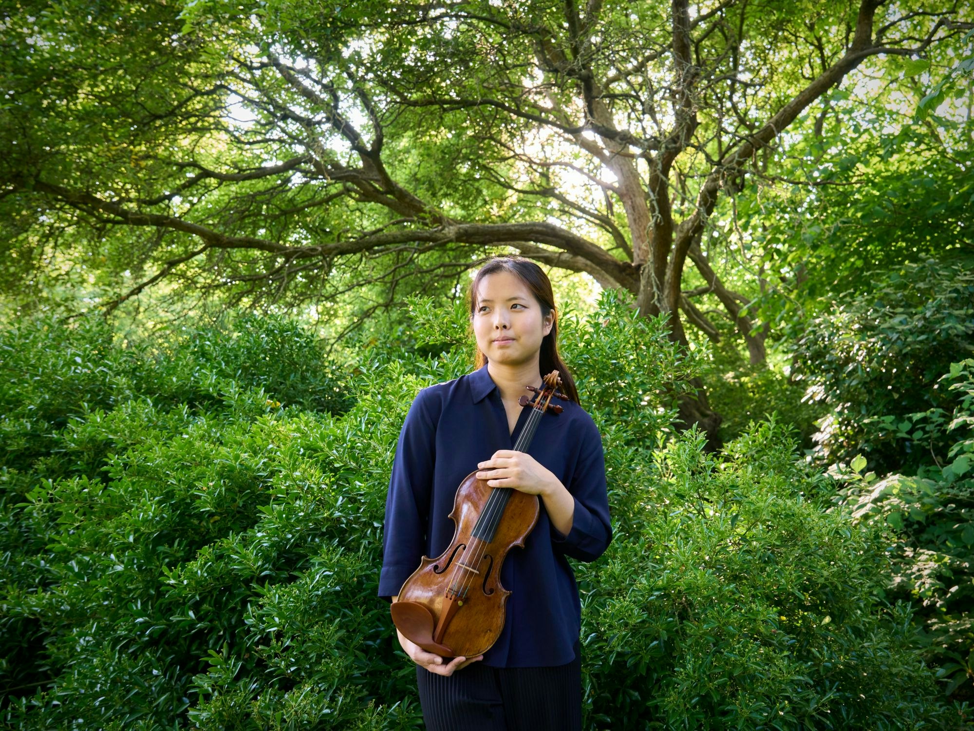 Picture of Hana Chang violin; Arthur Hinnewinkel piano