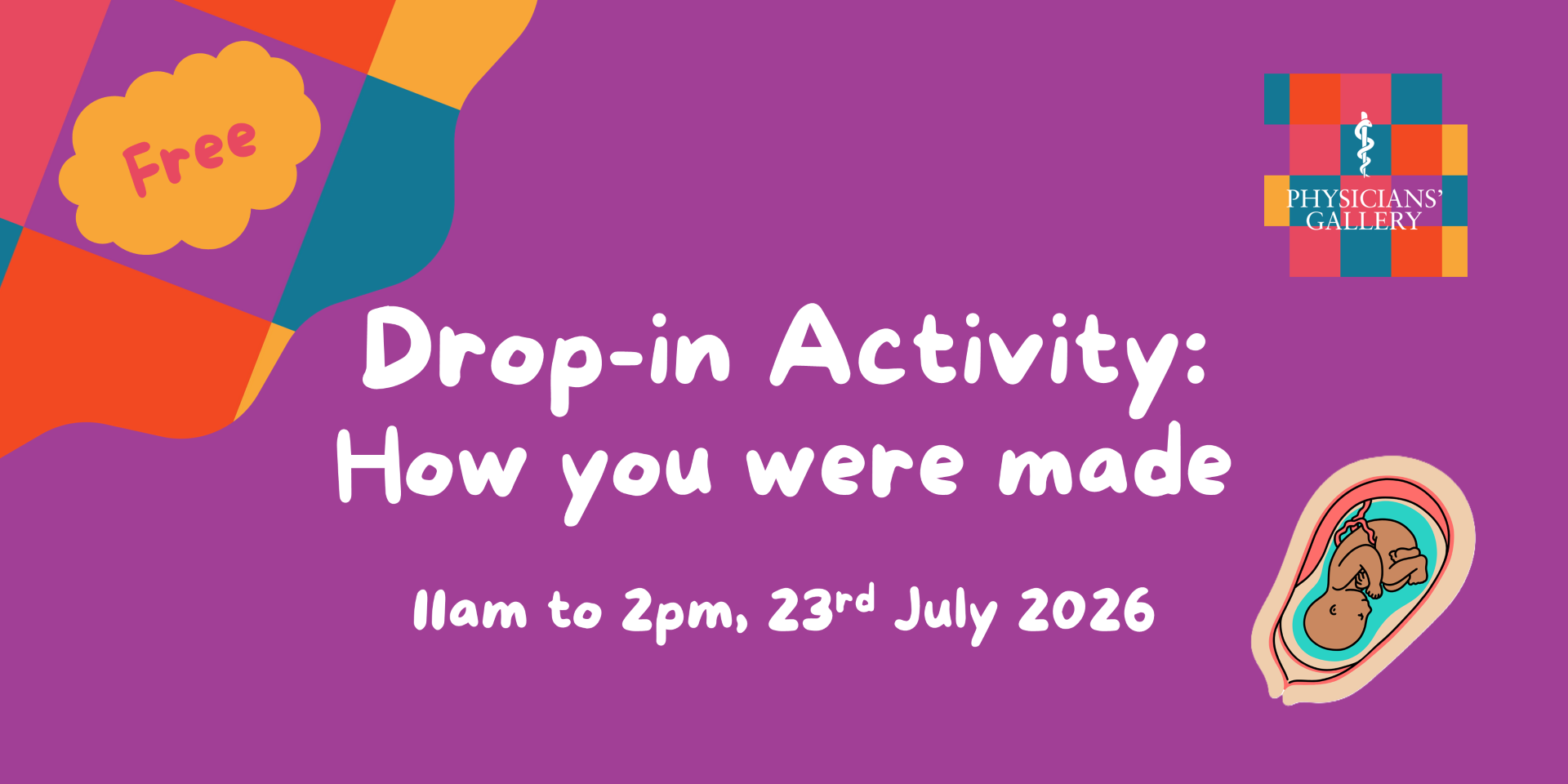 Picture of Drop-in Activity: How you were made