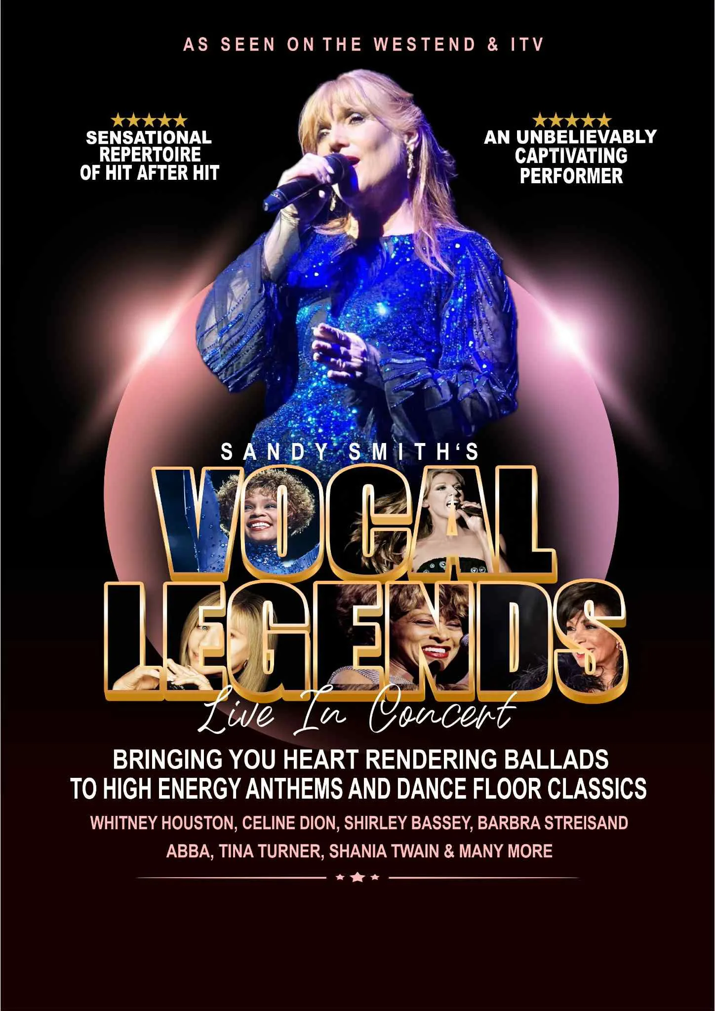 Picture of Vocal Legends - Live in Concert with Sandy Smith