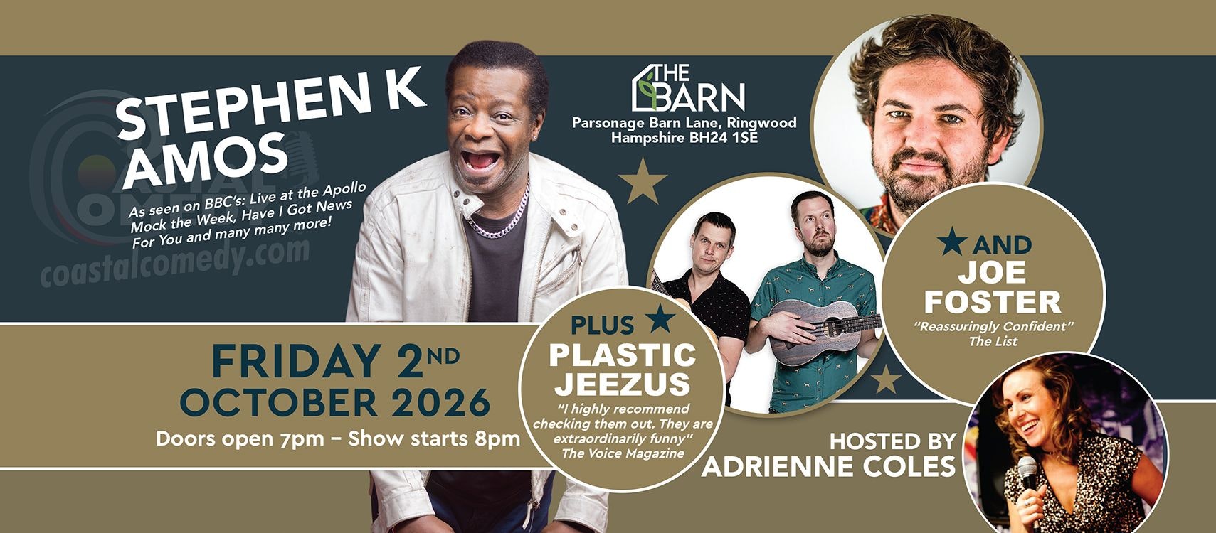 The Coastal Comedy Show with Stephen K Amos