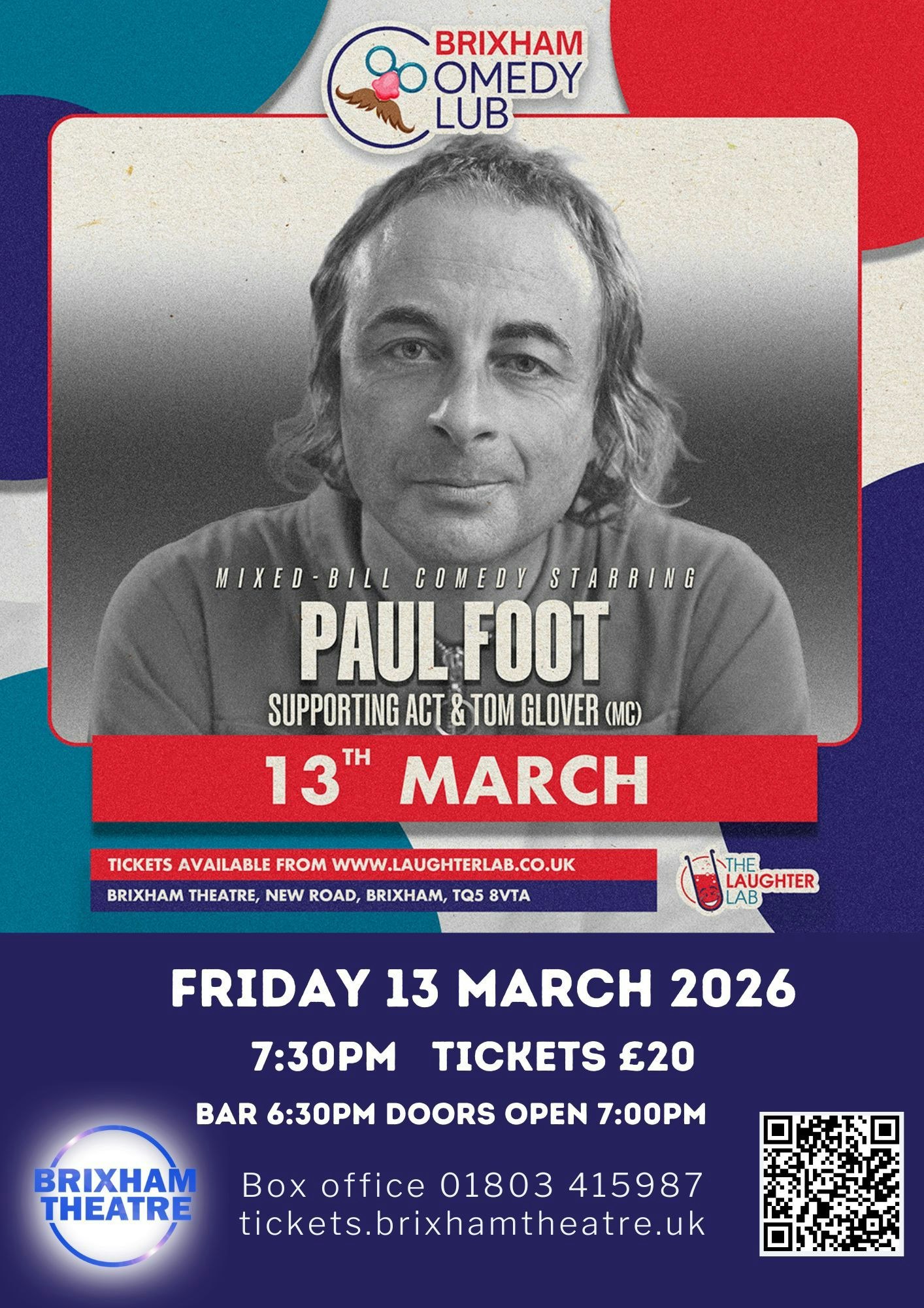 Brixham Comedy Club with Paul Foot (18+)