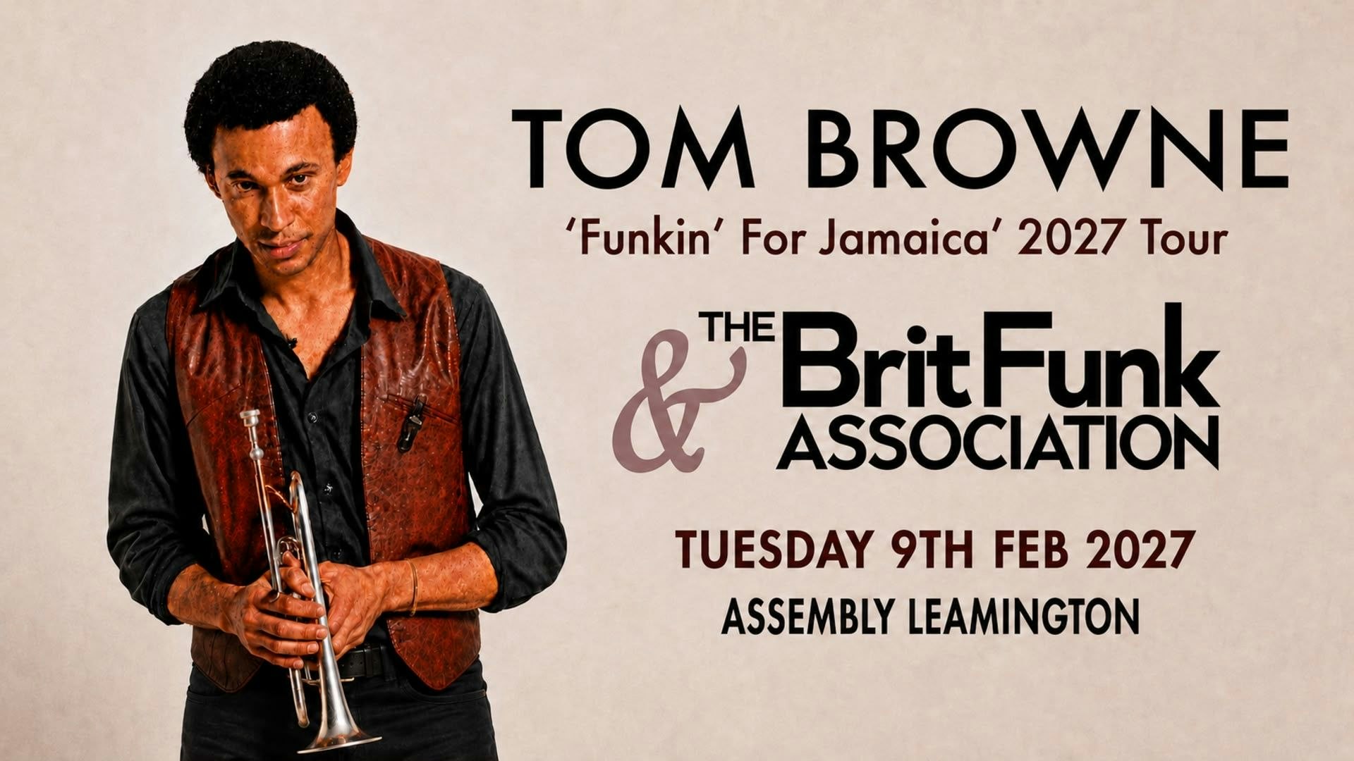 Picture of Tom Browne, Brit Funk Association