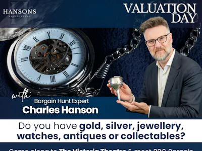 Picture of Charles Hanson's FREE Auctioneers Antique Valuation Session