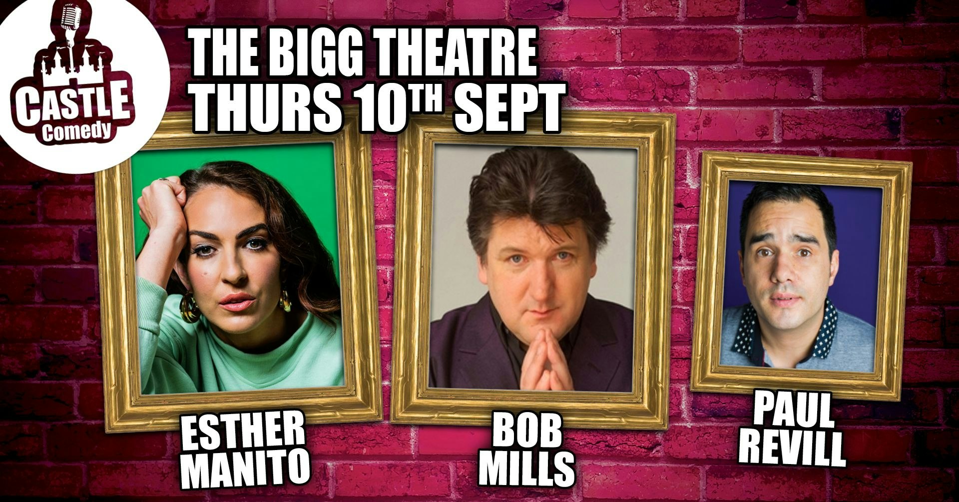 Castle Comedy Biggleswade - September Show