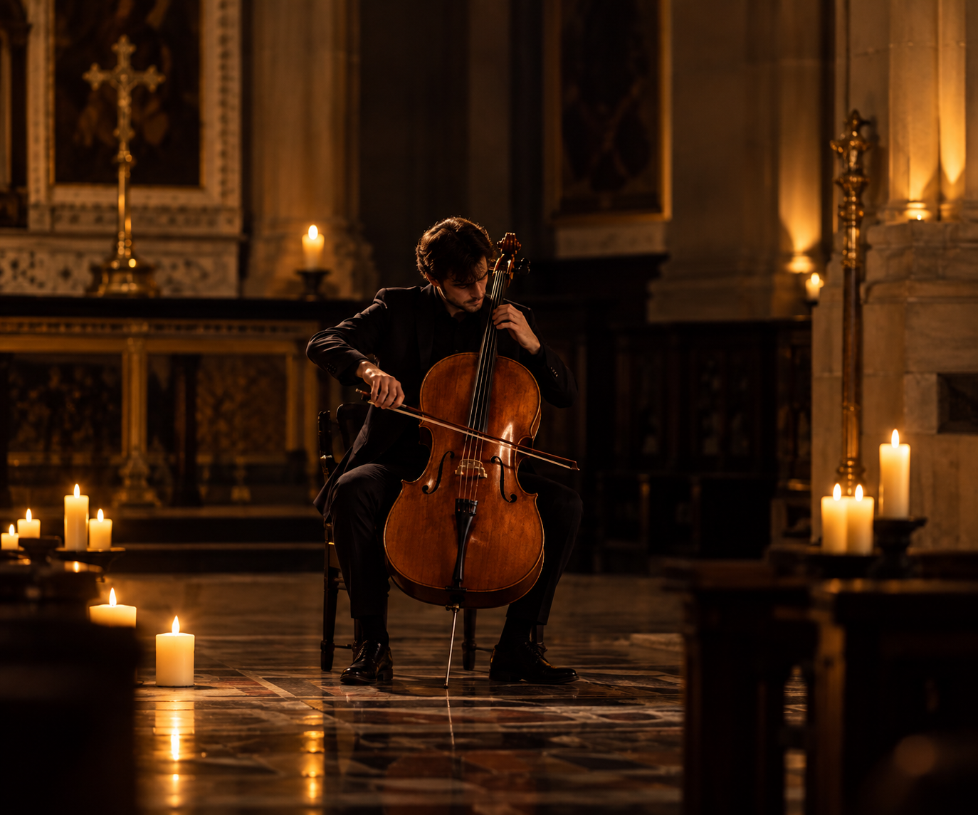 Picture of Bach by Candlelight – The Cello Suites