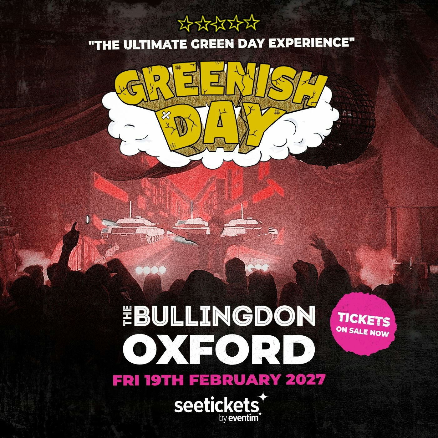 Picture of Green Day Tribute in Oxford - Greenish Day at the Bullingdon!