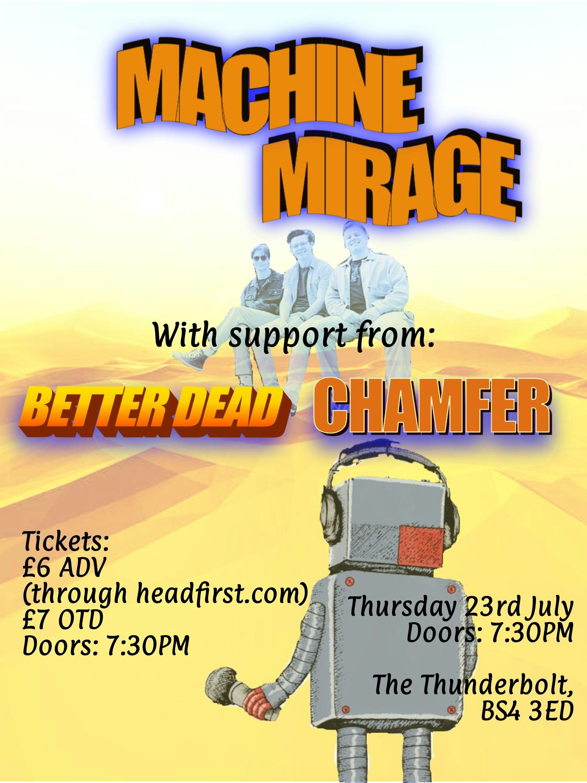 Picture of MACHINE MIRAGE + Better Dead + Chamfer