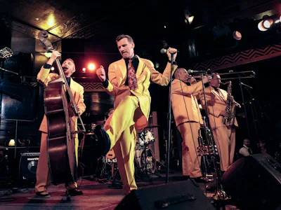 Picture of The Jive Aces at The Pheasantry