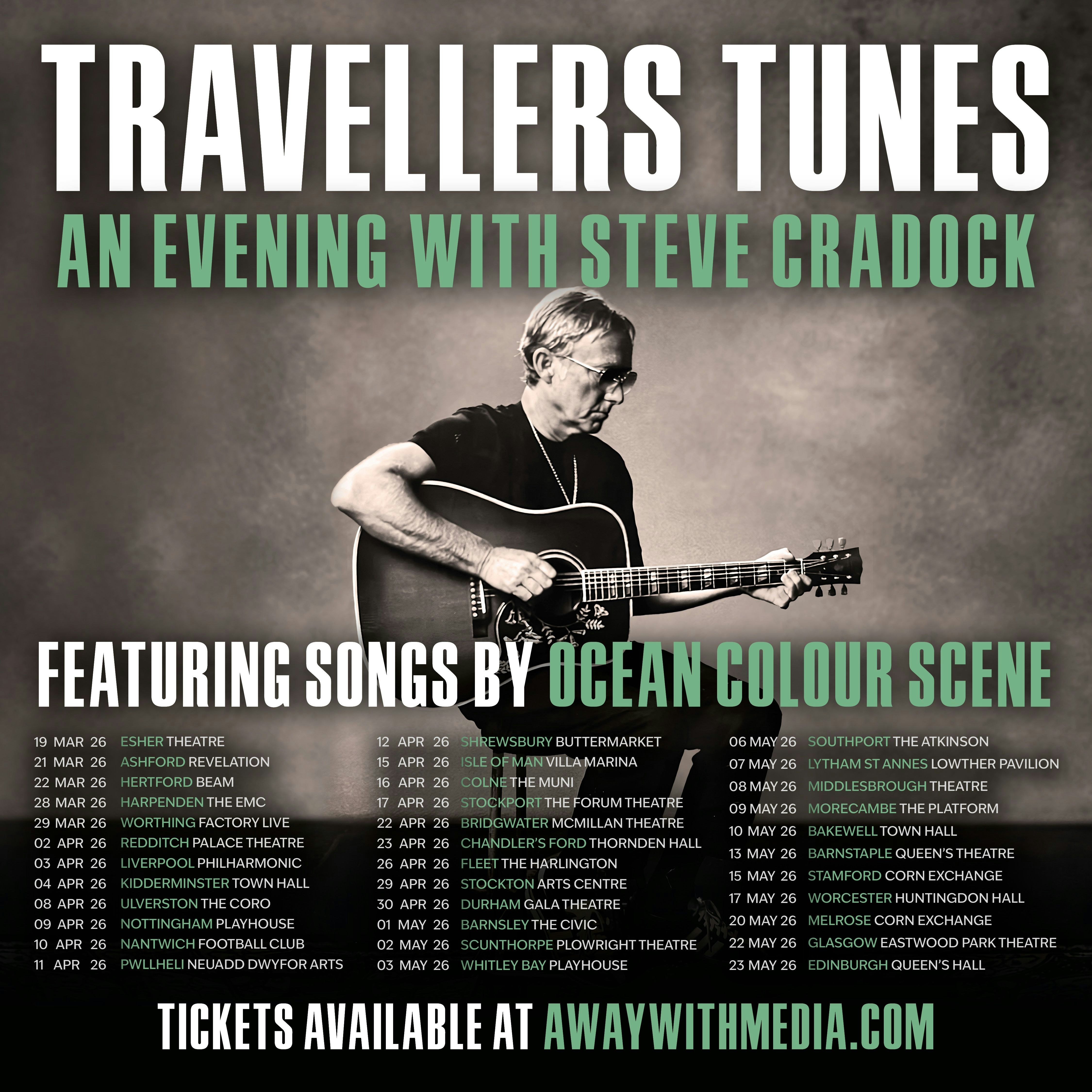 Picture of Travellers Tunes: An Evening with Steve Cradock