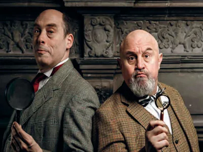 Picture of Holmes and Watson - The Mystery of the Masked Magician