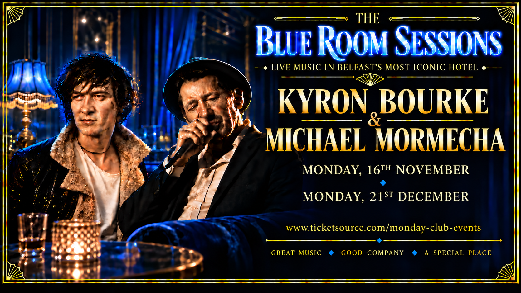 Picture of Blue Room Sessions: Kyron Bourke & Michael Mormecha