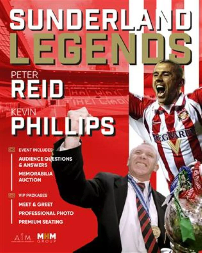 Picture of An Evening with Sunderland Legends Peter Reid and Kevin Phillips